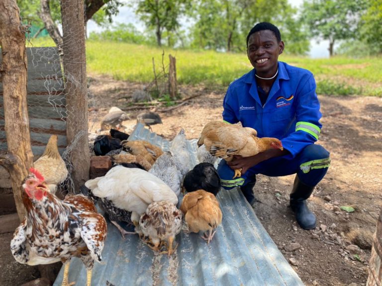Turning Chicken Rearing Skills into a Path for Education